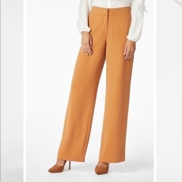 JustFab Pants - JustFab High Waisted Wide Leg Pants Size Small
